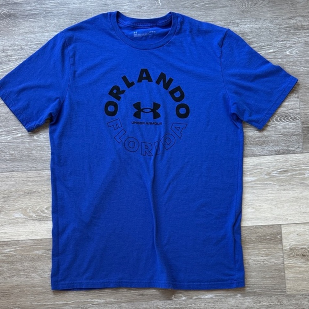 Under Armour Blue Orlando Florida Graphic Tee